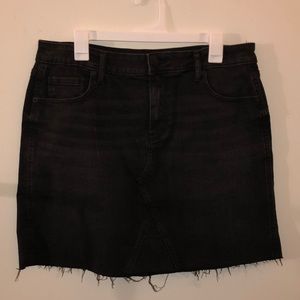 Black Old Navy jean skirt
